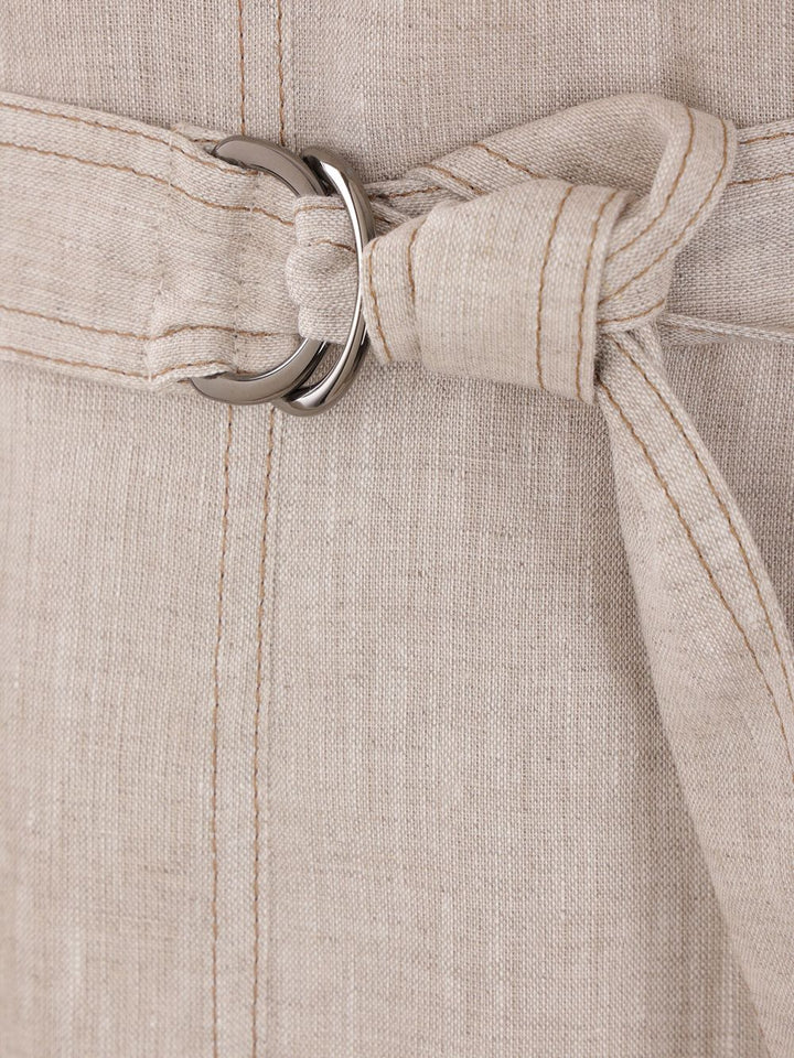 Brunello Cucinelli Kleider Beige