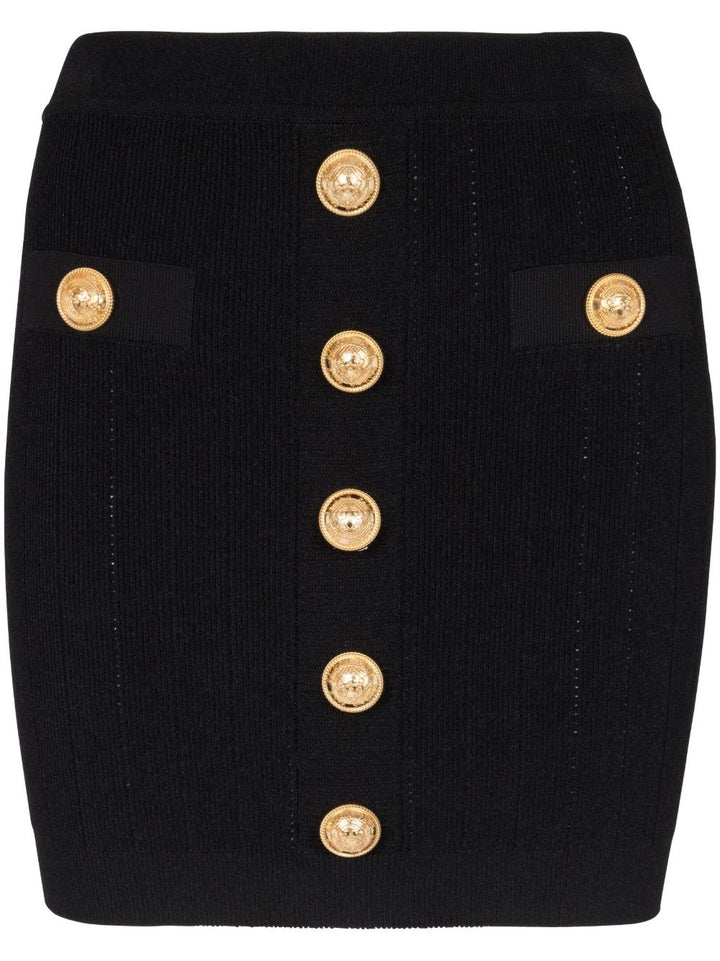 Balmain Röcke Schwarz