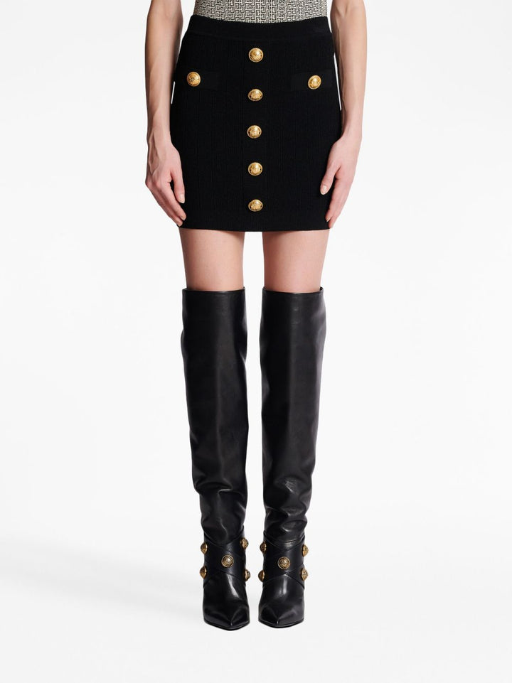 Balmain Röcke Schwarz
