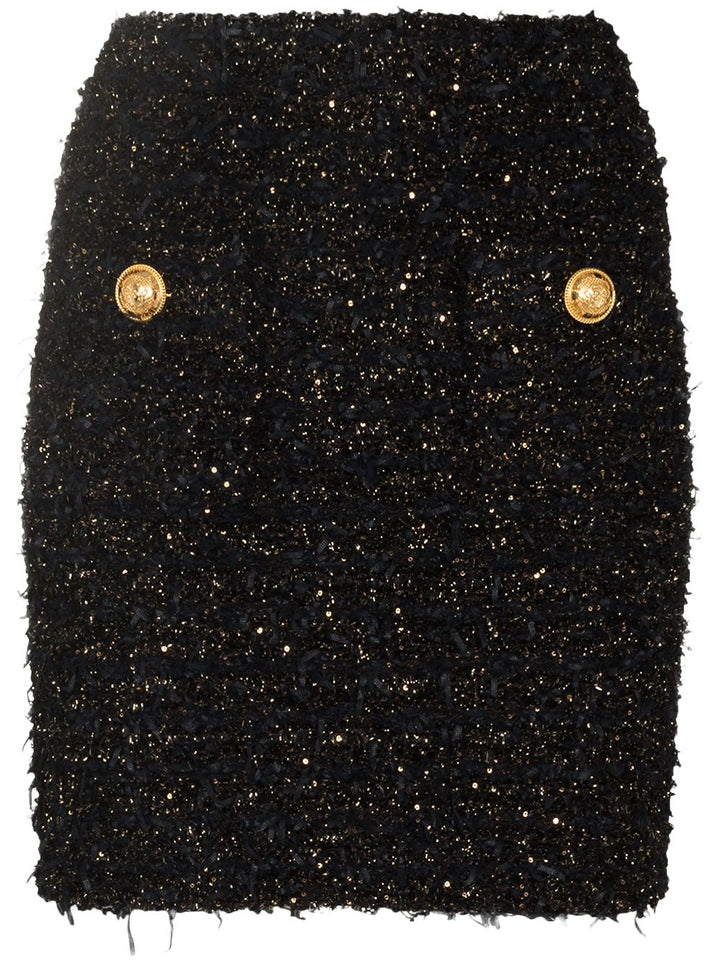 Balmain Röcke Schwarz