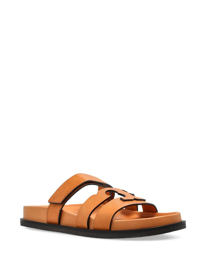 Tory Burch Sandalen Kamel