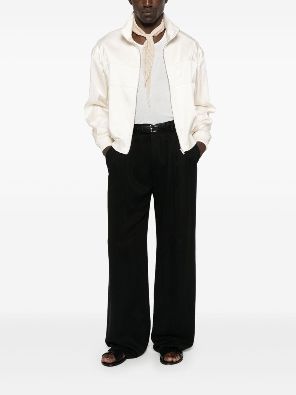 Jackets 48 Saint Laurent Coats White Brand