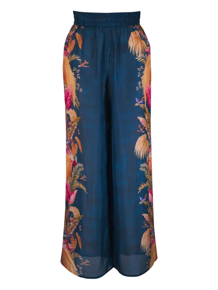 Trousers Zimmermann Trousers Blue Brand