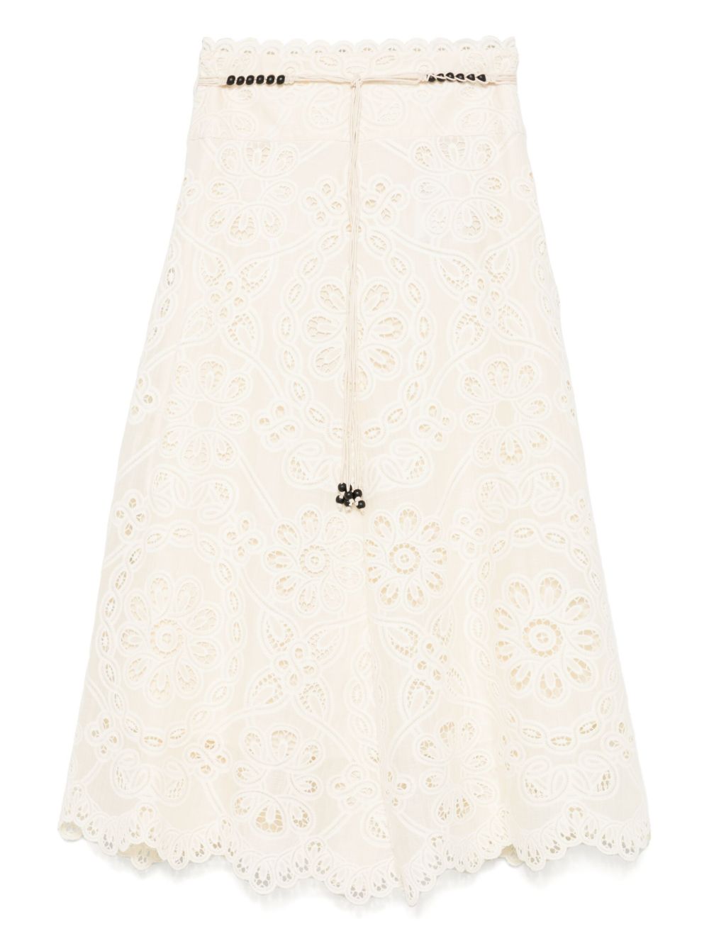 スカート ZIMMERMANN Woman Skirt White 4248SSS251 IVO Zimmermann Skirts Ivory – italianluxurygroup.com.au