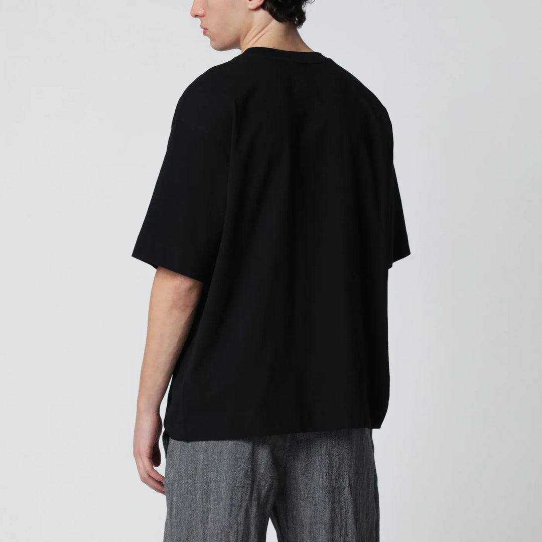 Dries Van Noten - Black cotton T-shirt Brand Shirts &amp; Tops
