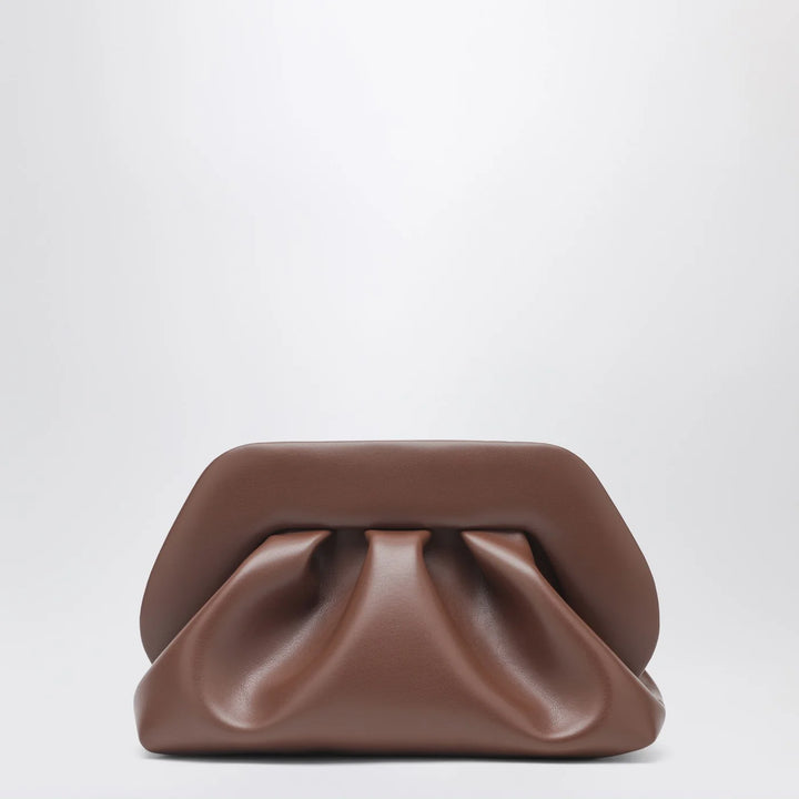 THEMOIRè - Tia clutch in brown