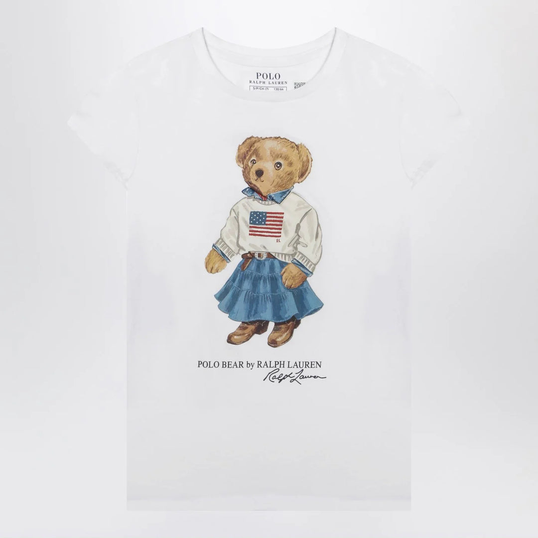 Polo Ralph Lauren - White Polo Bear T-shirt