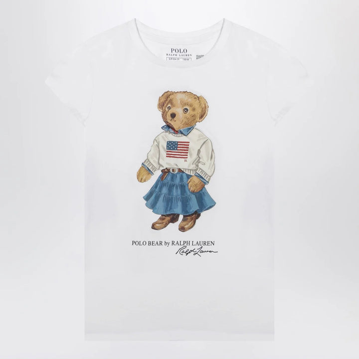 Polo Ralph Lauren - White Polo Bear T-shirt