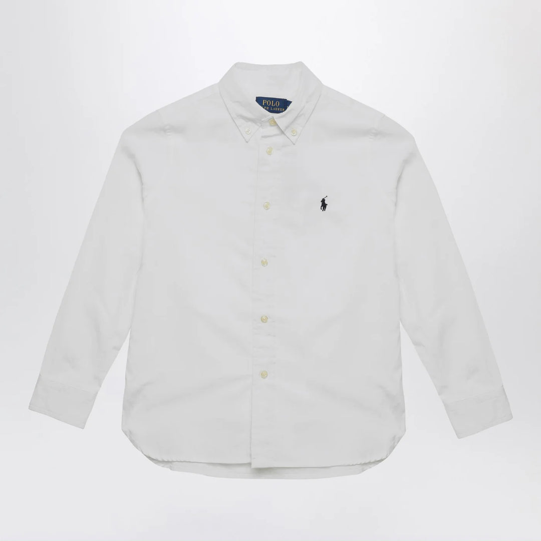Polo Ralph Lauren - White cotton button-down shirt