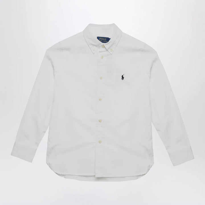 Polo Ralph Lauren - White cotton button-down shirt