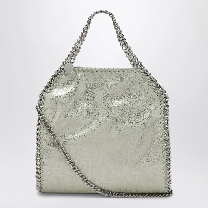Stella McCartney - Mini Falabella tote bag in light lime green by Stella McCartney