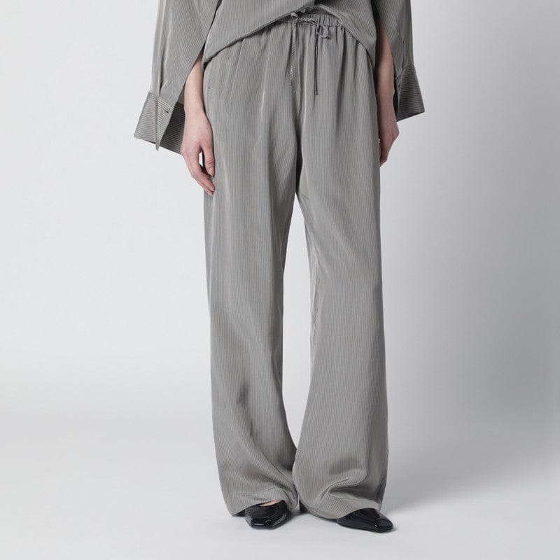 Pants Róhe - Light grey wide striped trousers - 36 FR Brand
