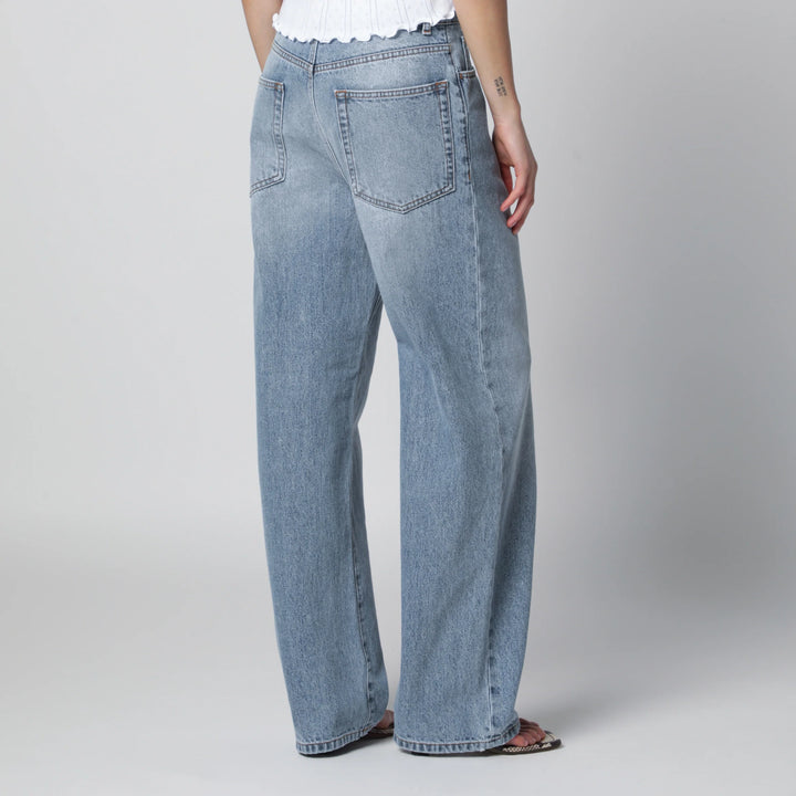 Róhe - Classic blue loose-fit jeans