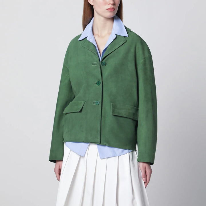 Salvatore Santoro - Green suede jacket