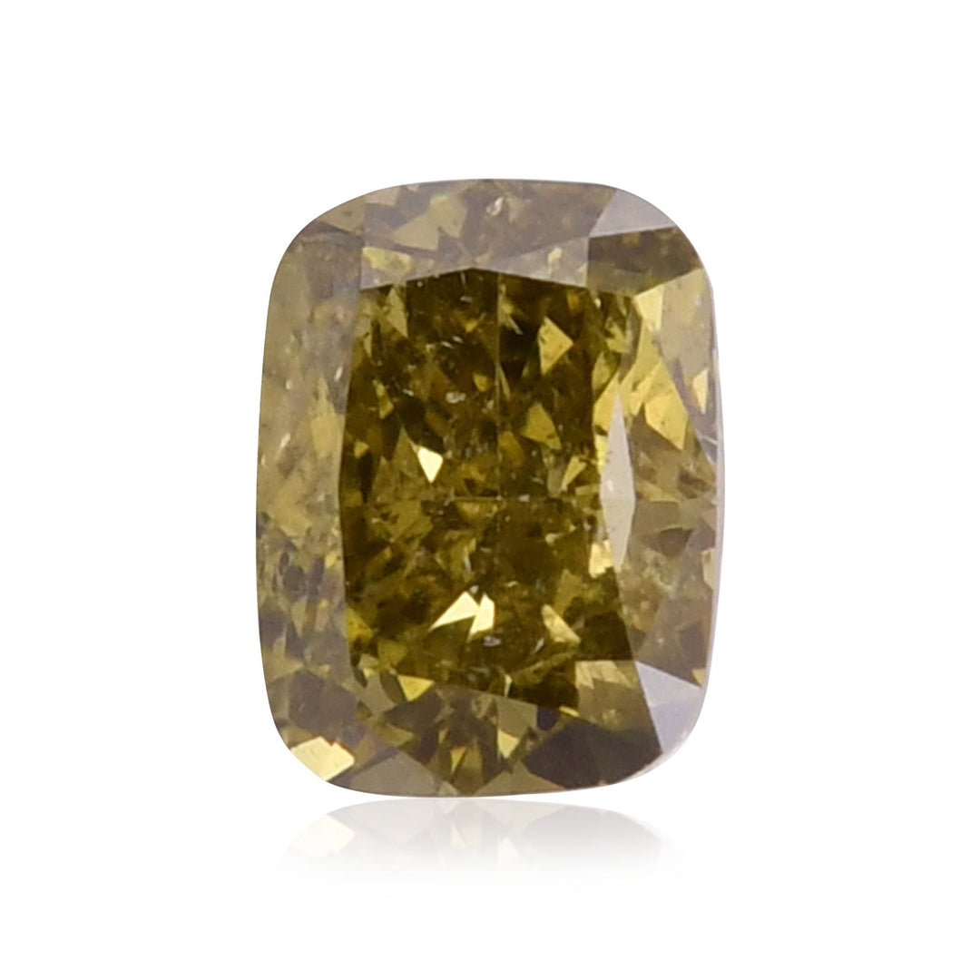 0.69 Carat Chameleon Cushion Diamond (I2) GIA