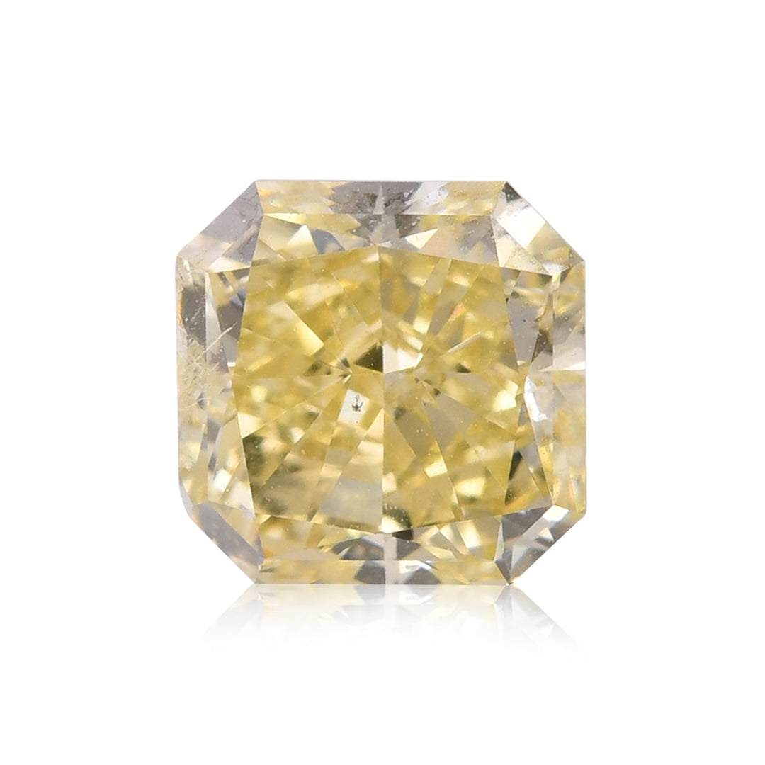 2.33 Carat Fancy Brownish Yellow Radiant Diamond VS2 GIA