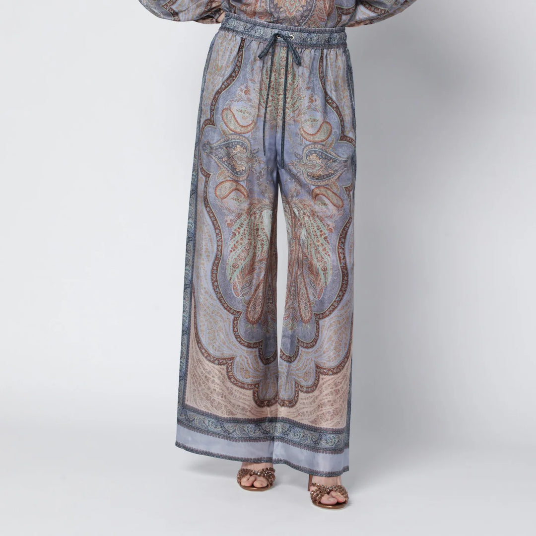 ZIMMERMANN - Wanderlust trousers with tapestry print