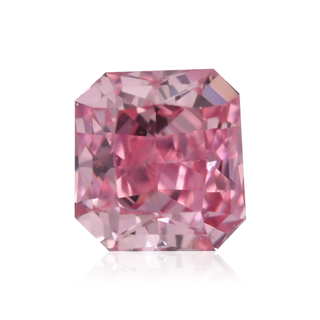 0.25 Carat Fancy Intense Purplish Pink Radiant Argyle Diamond SI1 GIA