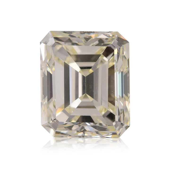 3.49 Carat U-V Emerald Diamond SI2 GIA