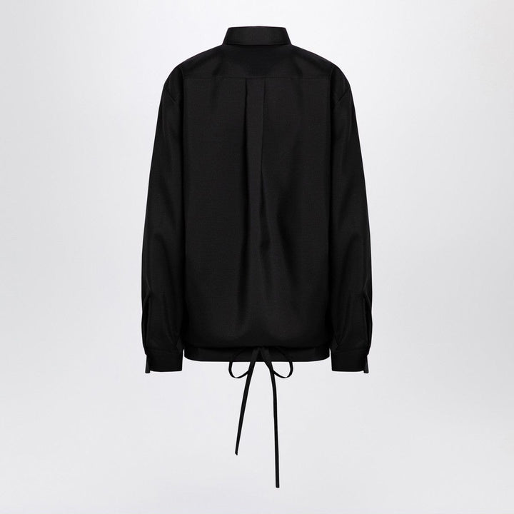 Valentino Black shirt with drawstring