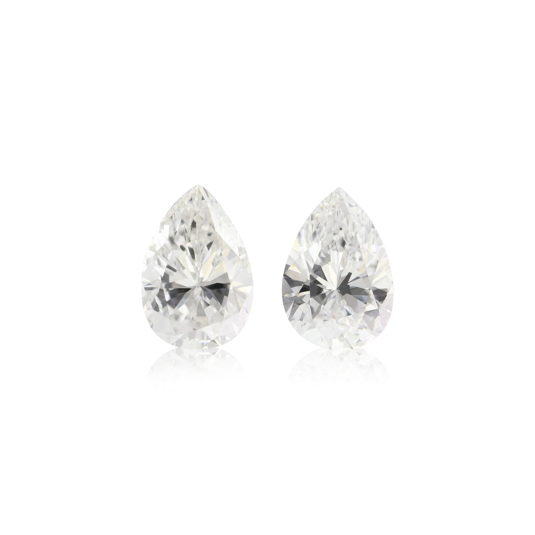 1.11 Carat F+ Pear Diamonds (VS)