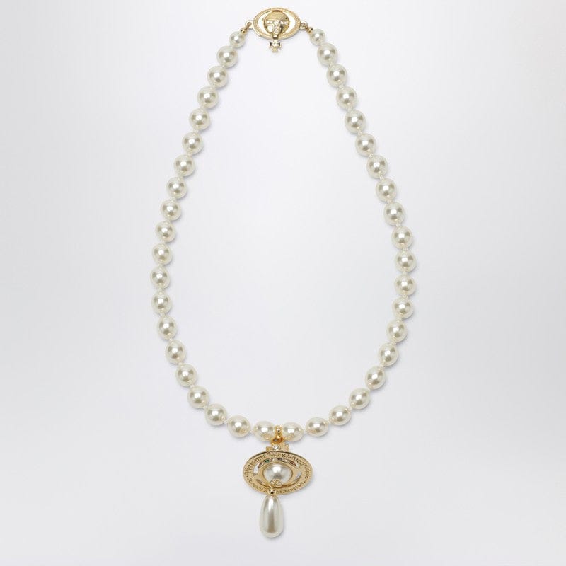 Jewelry Vivienne Westwood - Pearl choker with Orb pendant - One size Brand
