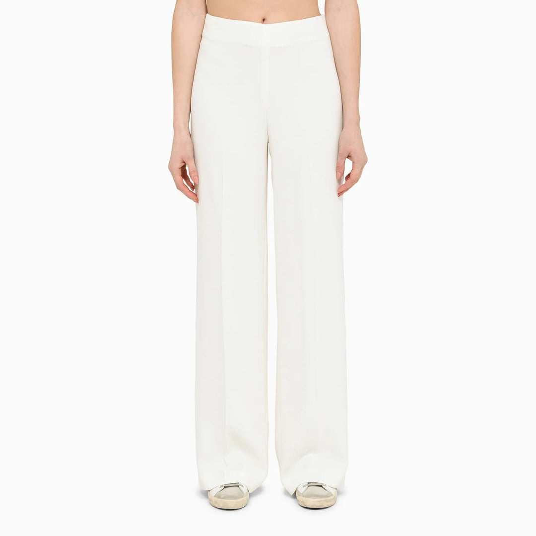 Stella McCartney - Wide cream trousers