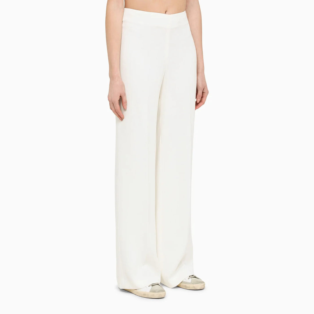 Stella McCartney - Wide cream trousers