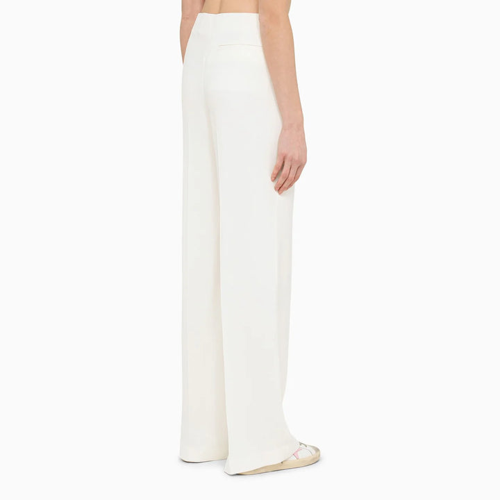 Stella McCartney - Wide cream trousers