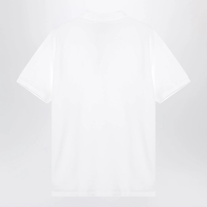 Polo Ralph Lauren - White cotton Custom Slim-Fit polo