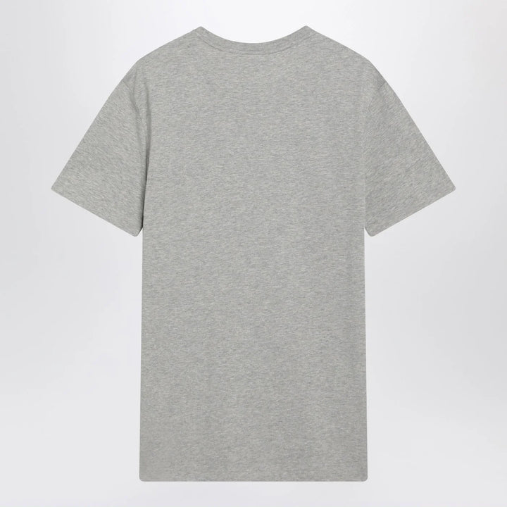 Polo Ralph Lauren - Grey mélange cotton Custom Slim-Fit T-shirt