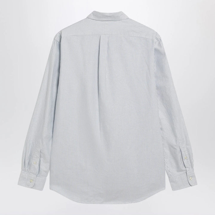 Polo Ralph Lauren - Light blue/white striped Oxford shirt Custom-fit