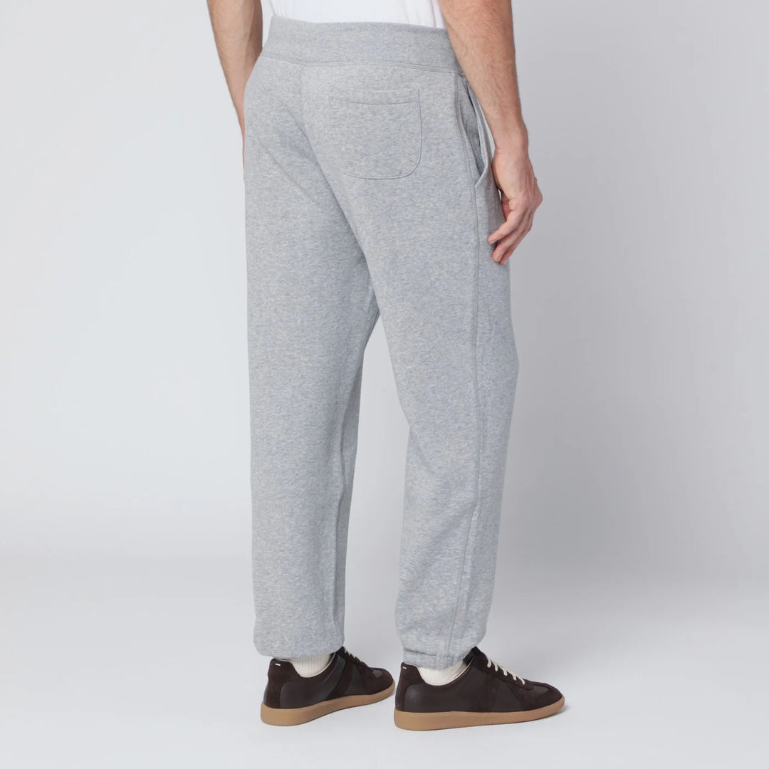 Polo Ralph Lauren - Grey cotton-blend jogging trousers