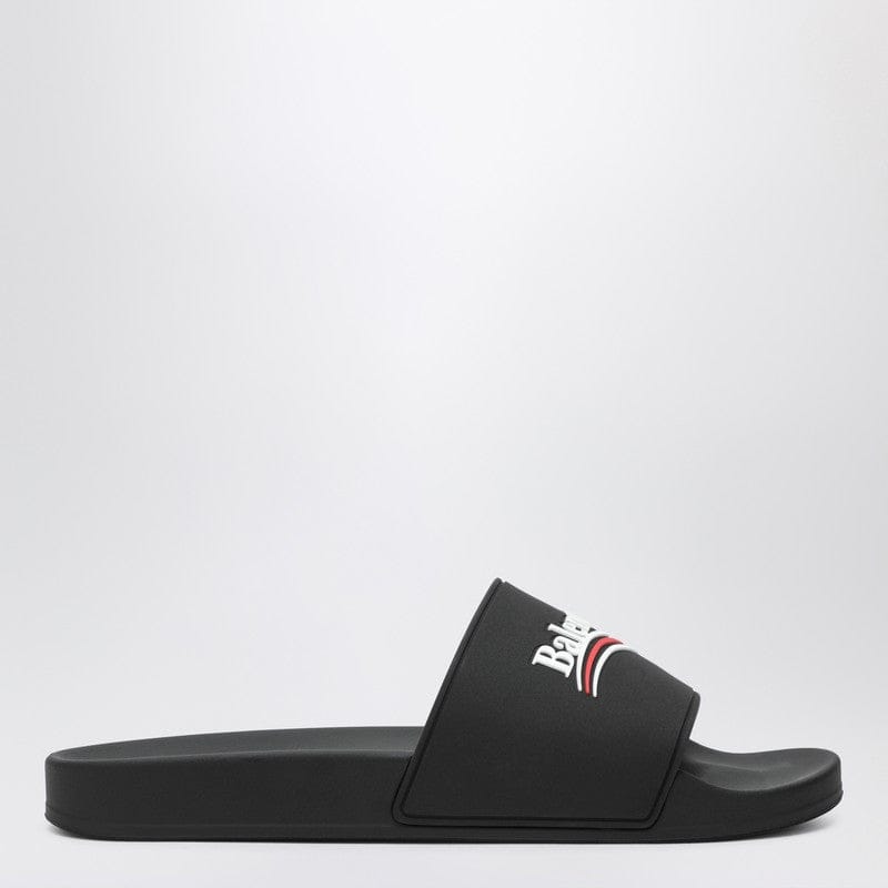 Shoes Balenciaga - Pool Slide rubber sandals in black - 41 IT Brand
