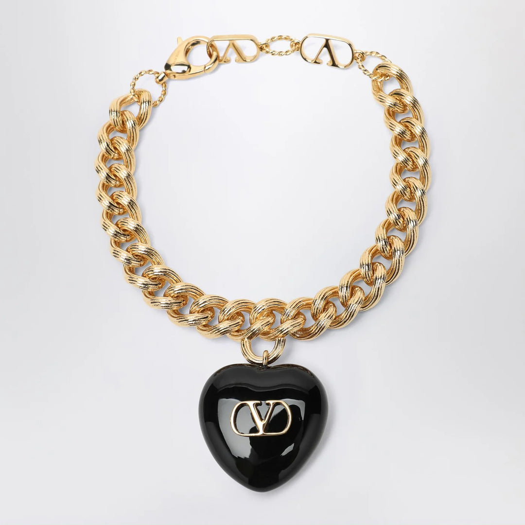 Valentino Garavani - Coer Royal bracelet gold-coloured in metal