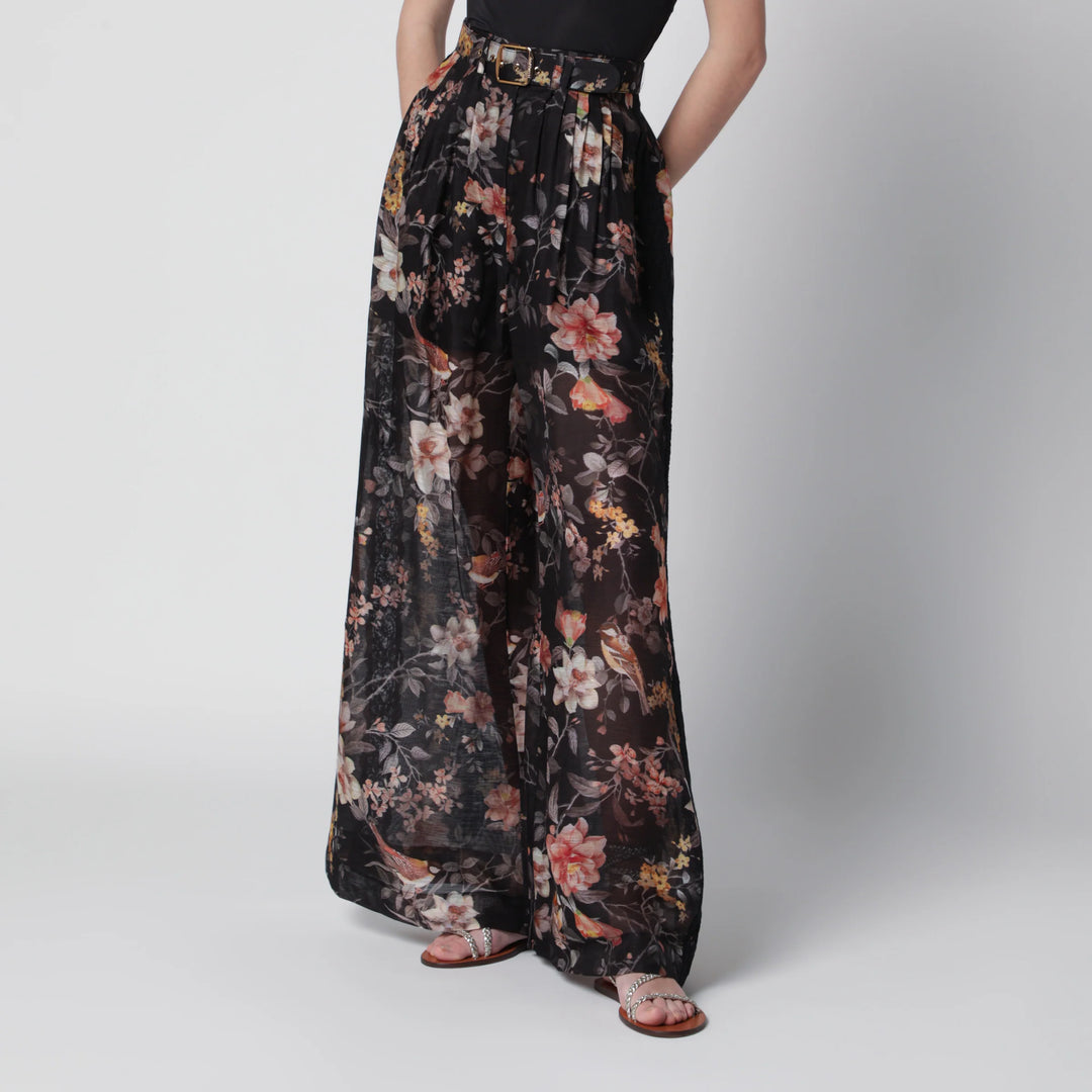 ZIMMERMANN - Black Carousel trousers