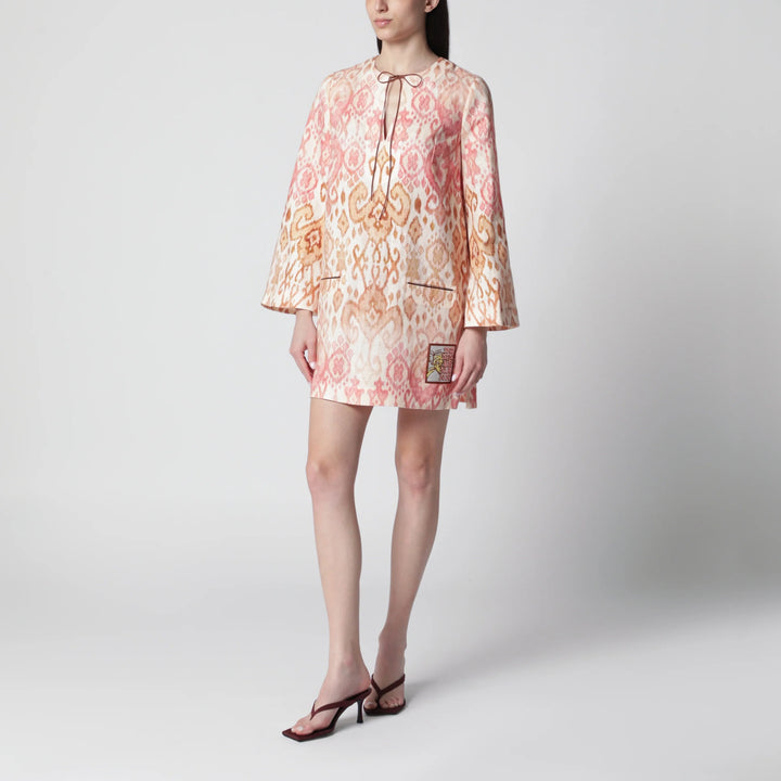 ZIMMERMANN - Pink Aster tunic mini dress