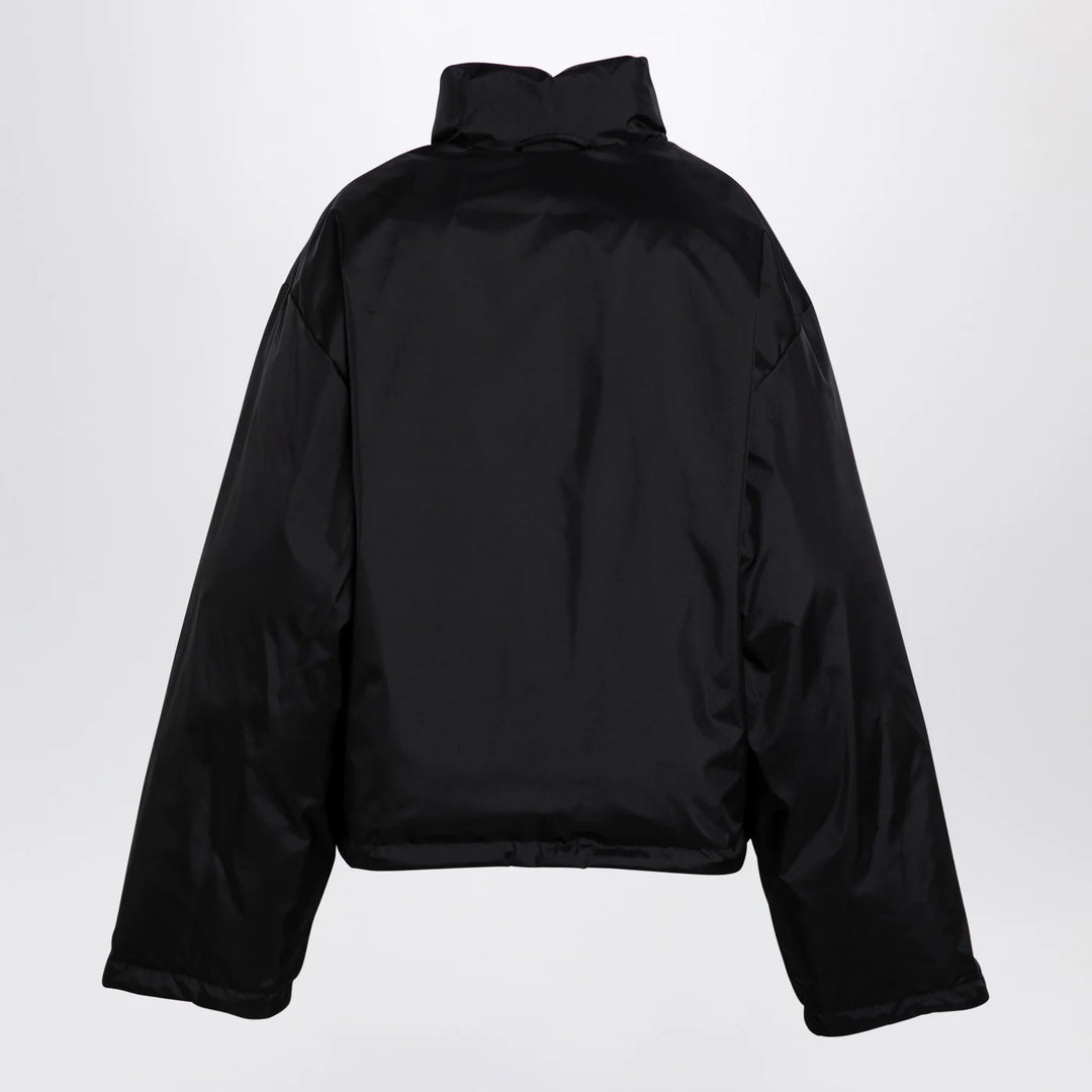 Balenciaga - Reversible red and black down jacket in technical twill