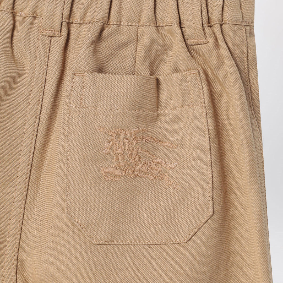 Burberry - Beige cotton blend Shorts