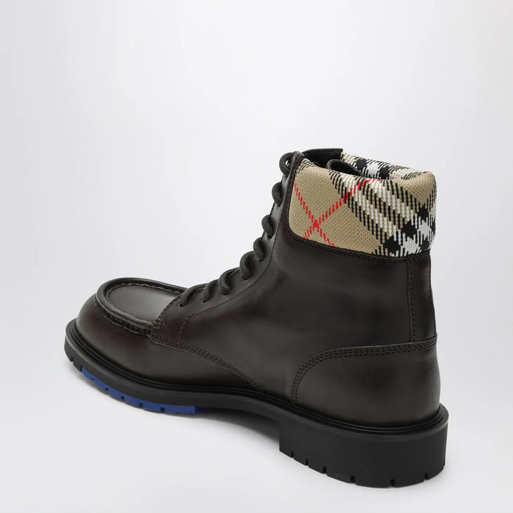 Burberry - Brown leather amphibian rogue