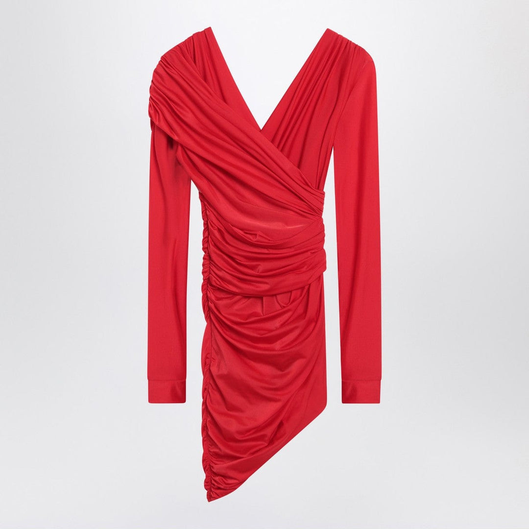 Dresses Balenciaga Draped mini dress in red jersey Brand