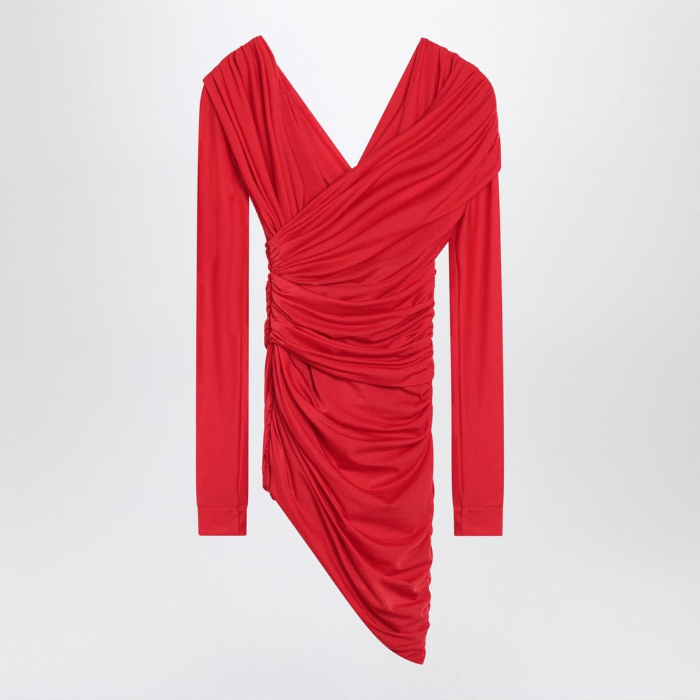 Dresses Balenciaga Draped mini dress in red jersey Brand