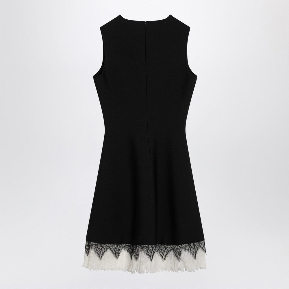 Dresses XS Alexander McQueen Dress with black/ivory spiderweb lace Brand