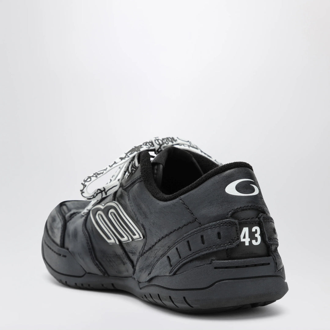 Balenciaga - Hamptons Worn-Out black sneakers