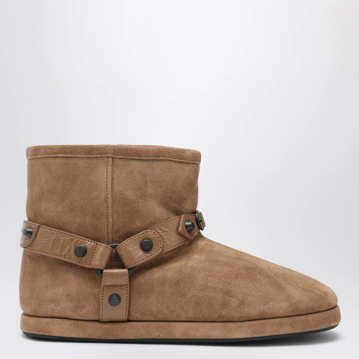 Balenciaga - Alaska Soft camel ankle boots
