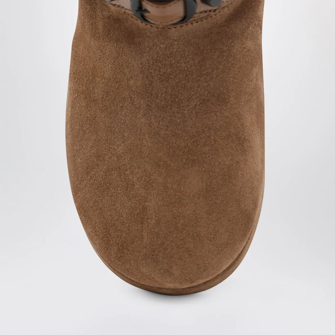 Balenciaga - Alaska Soft camel ankle boots