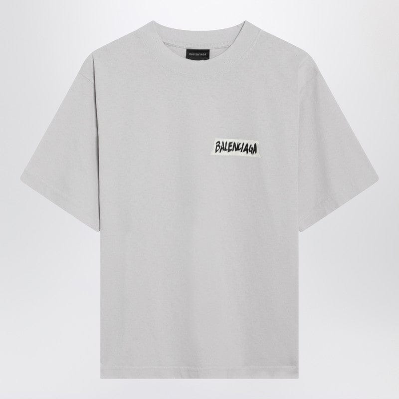 Shirts & Tops Balenciaga - White Masking Tape T-shirt, medium fit - XS Brand