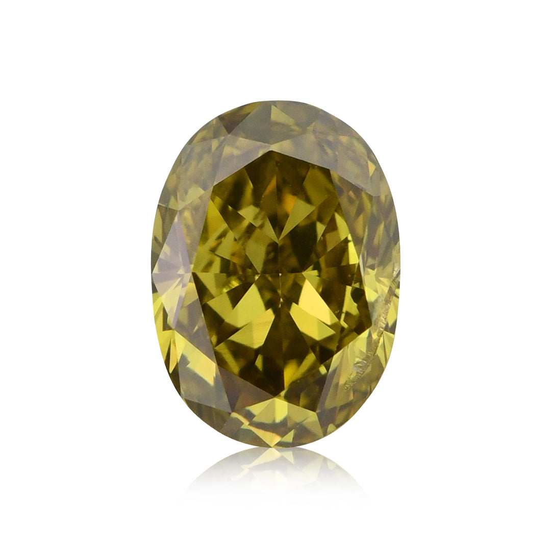 0.79 carat Chameleon Oval Diamond (I1) GIA