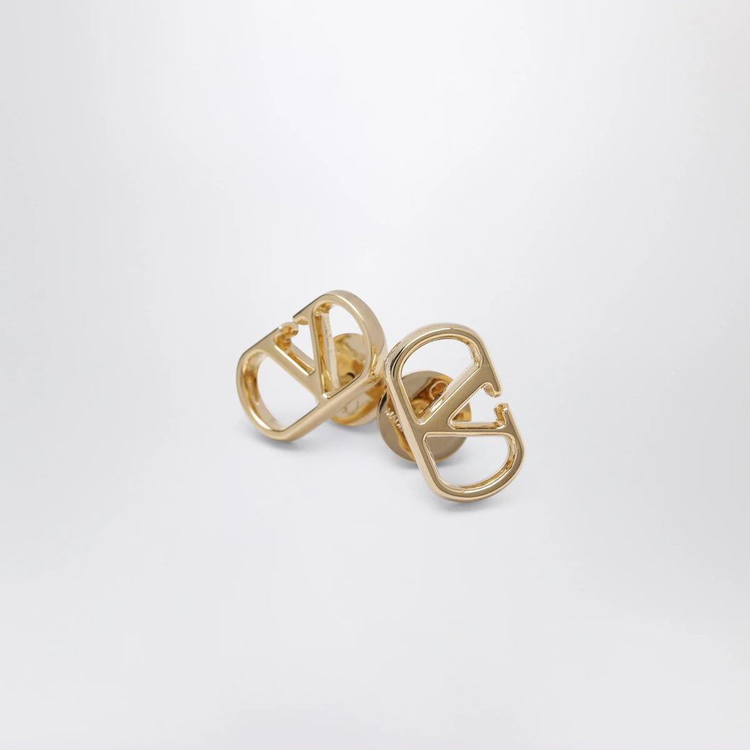 Valentino - VLogo Signature earrings in gold-tone metal