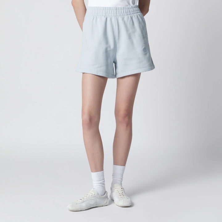 ANINE BING - Light blue cotton Shorts